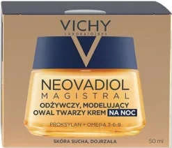 Revitalisierende und straffende Nachtcreme für das Gesicht