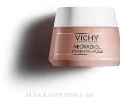 Revitalisierende und stärkende Rosé-Creme für reife Haut