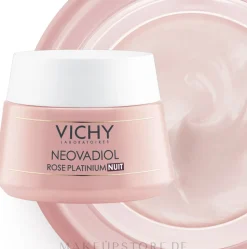 Revitalisierende und stärkende Rosé-Creme für reife Haut
