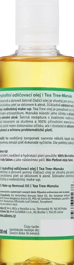 Saloos Tea Tree-Manuka Oil