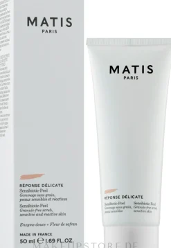 Sanftes Peeling mit natürlichen Enzymen für empfindliche und reaktive Haut