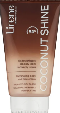 Schimmernde Gesichts- und Körpercreme
