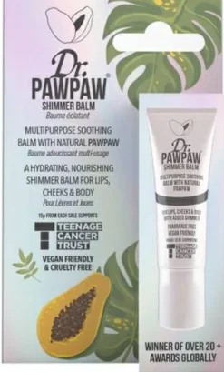 Schimmernder Balsam für Lippen, Wangen und Körper