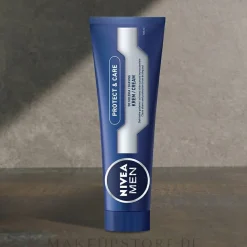 Schützende und pflegende Rasiercreme mit Aloe Vera