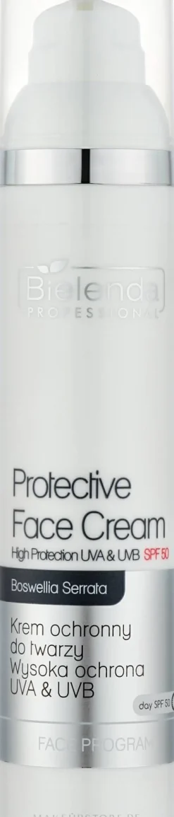 Schützende und feuchtigkeitsspendende Creme für Gesicht, Hals und Dekolleté SPF 50