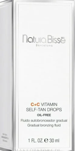 Selbstbräunungstropfen für das Gesicht mit Vitamin C und Zitrusduft