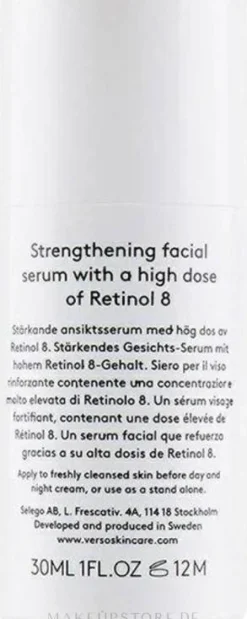 Serum für das Gesicht mit Retinol
