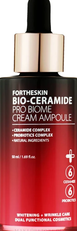 Serum-Gesichtscreme mit Ceramiden