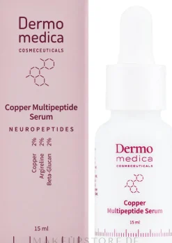Serum mit Komplexen aus Kupfer und Peptiden