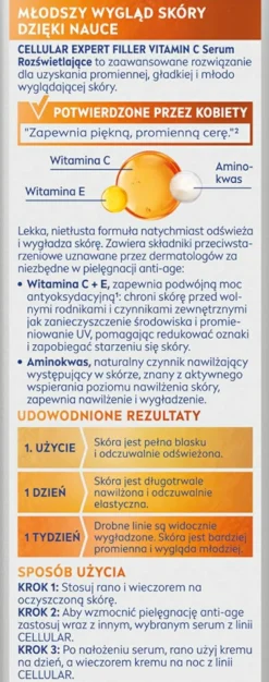 Serum zur Wiederherstellung der Ausstrahlung mit Vitamin C