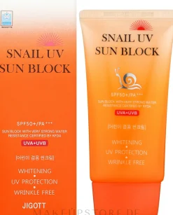 Sonnencreme mit Schneckenschleim SPF 50+/PA+++
