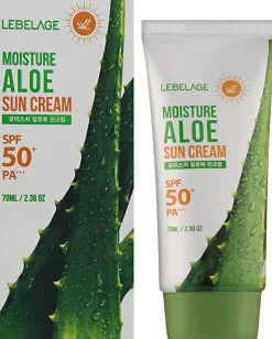 Sonnencreme fürs Gesicht mit Aloe-Extrakt