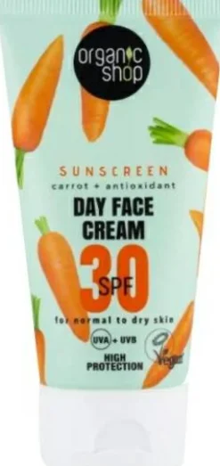Sonnenschützende Tagescreme für normale bis trockene Haut mit SPF 30