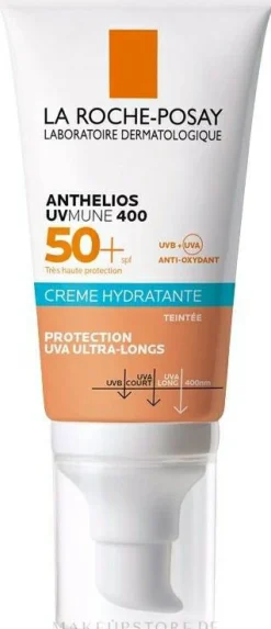 Sonnenschutz Feuchtigkeitspflege Tönende Creme