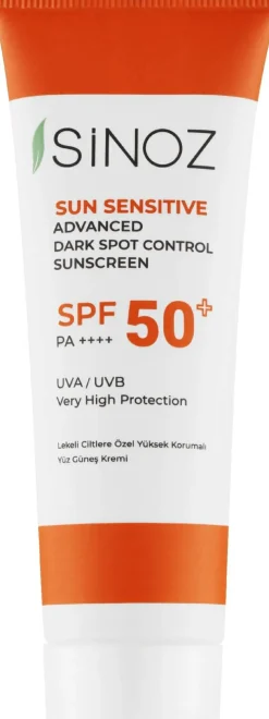 Sonnenschutzcreme für das Gesicht gegen dunkle Flecken