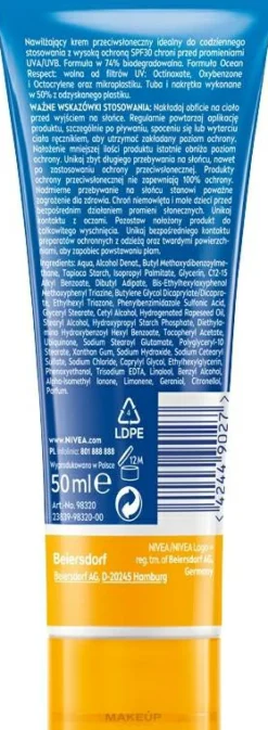Sonnenschutzcreme für das Gesicht
