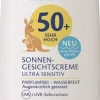 Sonnenschutzcreme für Gesicht mit Mandelöl für Kinder LSF 50+