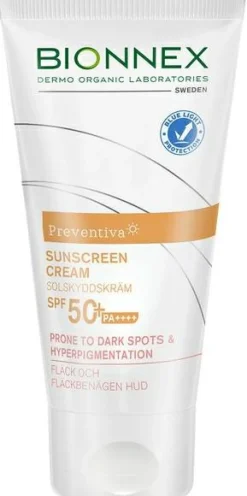 Sonnenschutzcreme gegen Hyperpigmentierung