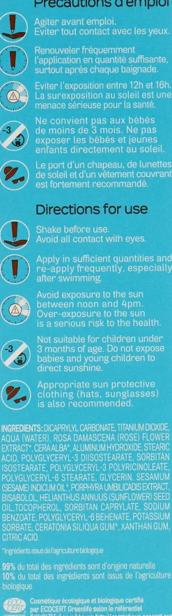Sonnenschutzcreme für Babys und Kinder SPF 50