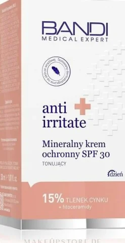 Sonnenschutzcreme für das Gesicht mit Mineralien SPF 30