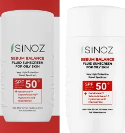 Sonnenschutzcreme für fettige Haut SPF 50+