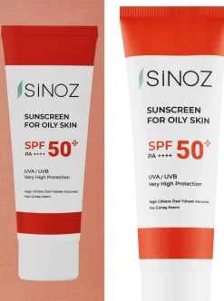 Sonnenschutzcreme für fettige Haut SPF 50+