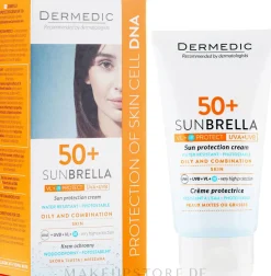 Sonnenschutzcreme für fettige und Mischhaut SPF 50