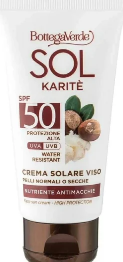 Sonnenschutzcreme für normale und trockene Haut