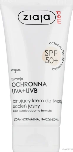 Sonnenschutzcreme für trockene und empfindliche Haut SPF 50+