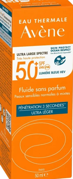 Sonnenschutzfluid für das Gesicht ohne Geruch