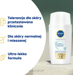 Sonnenschutzfluid für das Gesicht SPF50+