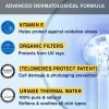 Sonnenschutzfluid für Gesicht, Hals und Dekolleté mit Vitamin C und E und Thermalwasser SPF 50+