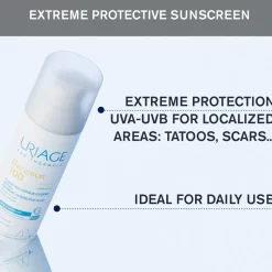 Sonnenschutzfluid für Gesicht, Hals und Dekolleté mit Vitamin C und E und Thermalwasser SPF 50+