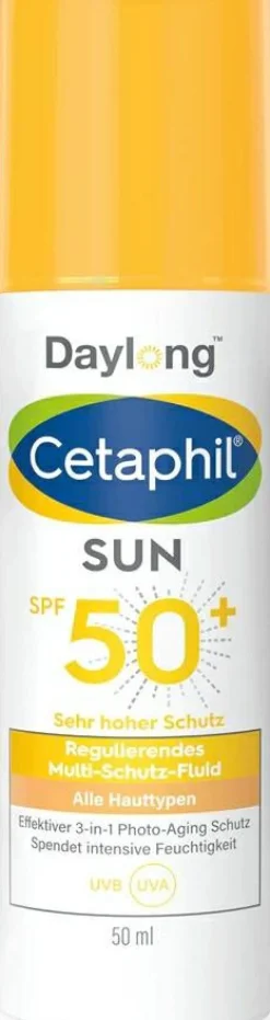 Sonnenschutzfluid fürs Gesicht SPF50