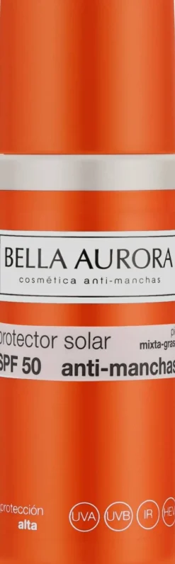 Sonnenschutzgel-Creme gegen Pigmentflecken für gemischte und fettige Gesichtshaut SPF 50
