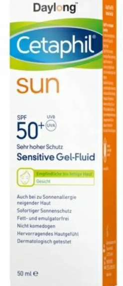 Sonnenschutz-Gel-Fluid für das Gesicht