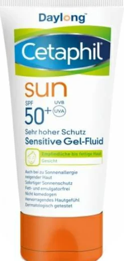 Sonnenschutz-Gel-Fluid für das Gesicht