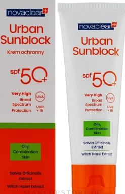 Sonnenschutz-Gesichtscreme für fettige Haut SPF 50