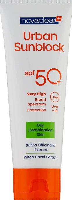 Sonnenschutz-Gesichtscreme für fettige Haut SPF 50