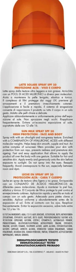 Sonnenspray SPF 50