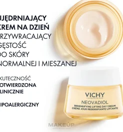 Straffende und regenerierende Tagescreme für normale bis Mischhaut mit Hyaluronsäure, Proxylane und Cassia-Extrakt