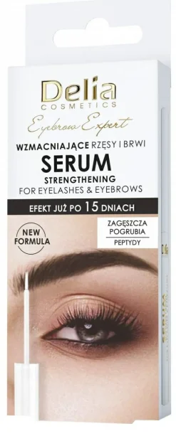 Stärkendes Serum für Wimpern- und Brauenwachstum mit Peptiden