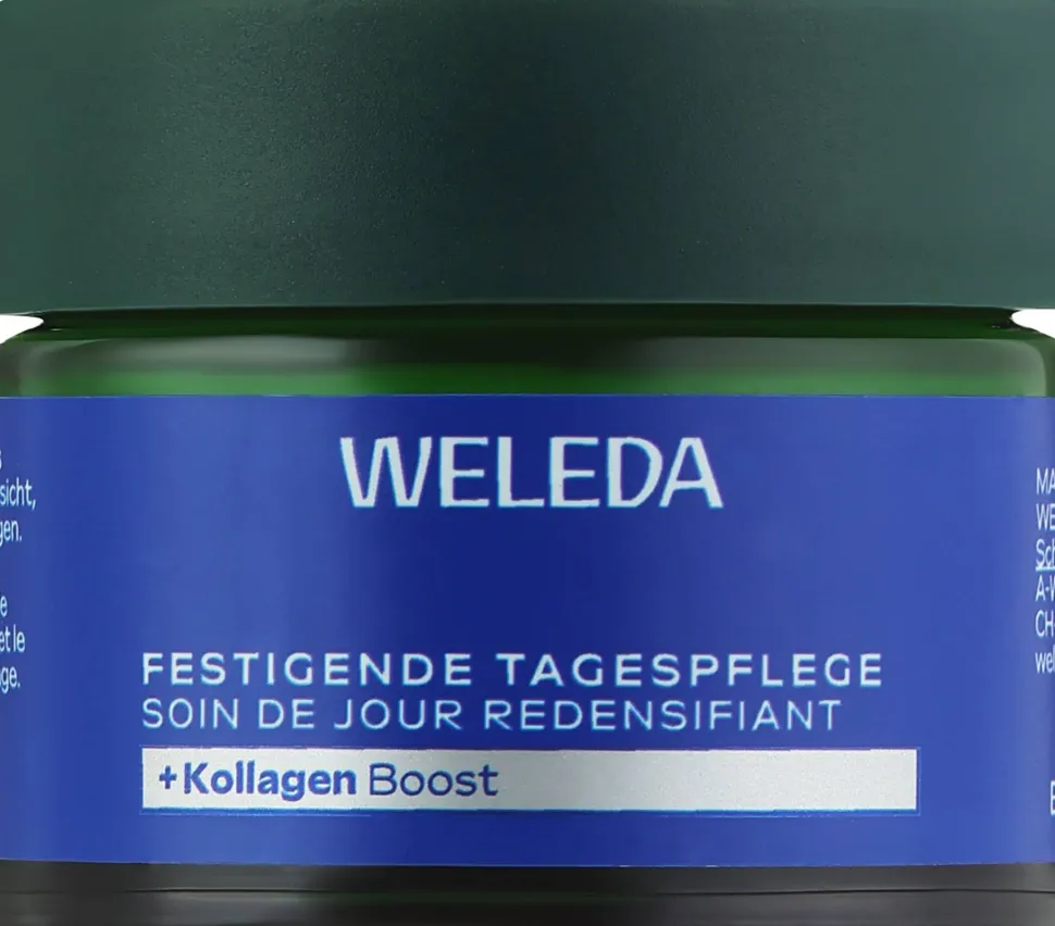 Tagescreme mit blauem Enzian und Alpen-Edelweiß