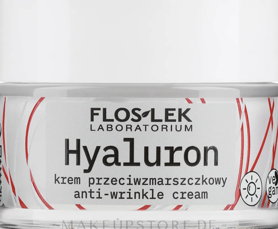 Tagescreme gegen Falten mit Hyaluronsäure und Präbiotika