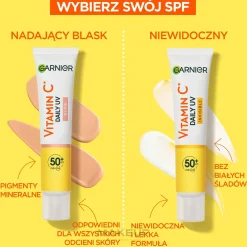 Tages-Sonnenschutzfluid mit Vitamin C für einen strahlenden Teint SPF50+