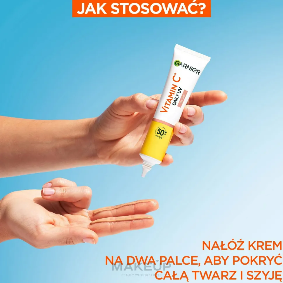 Tages-Sonnenschutzfluid mit Vitamin C für einen strahlenden Teint SPF50+