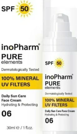 Tägliche Sonnencreme SPF50 fürs Gesicht