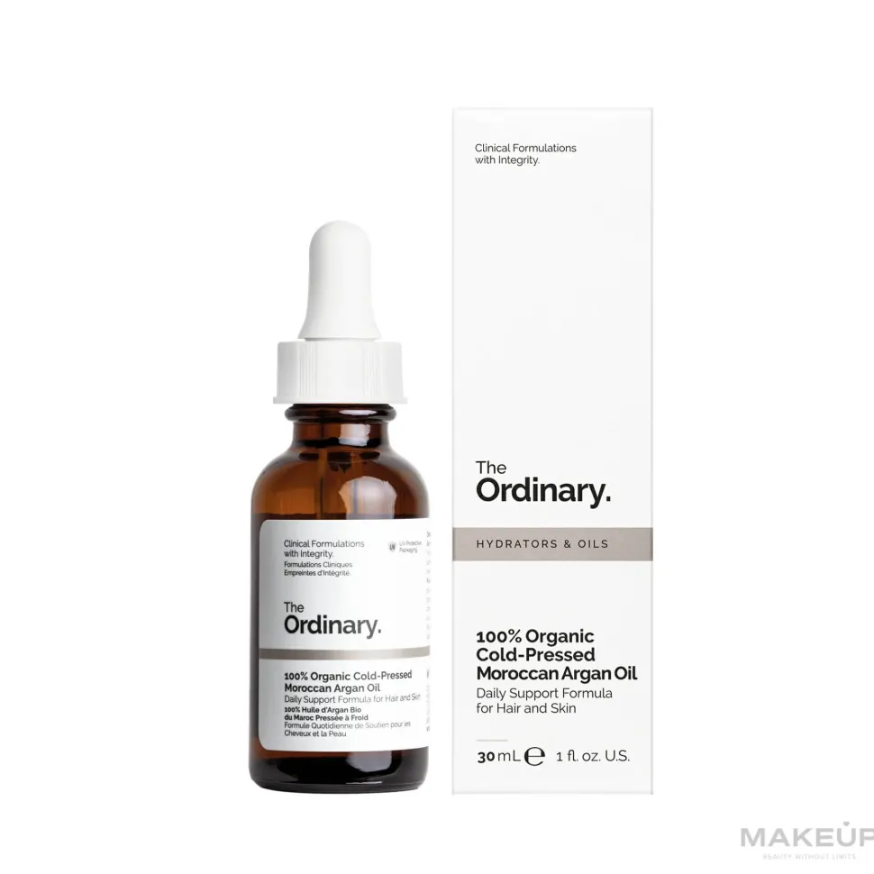 The Ordinary 100% Organic Cold Pressed Moroccan Argan Oil