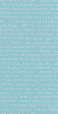 Tiefenreinigendes Gel mit Hyaluronsäure und Aminosäuren
