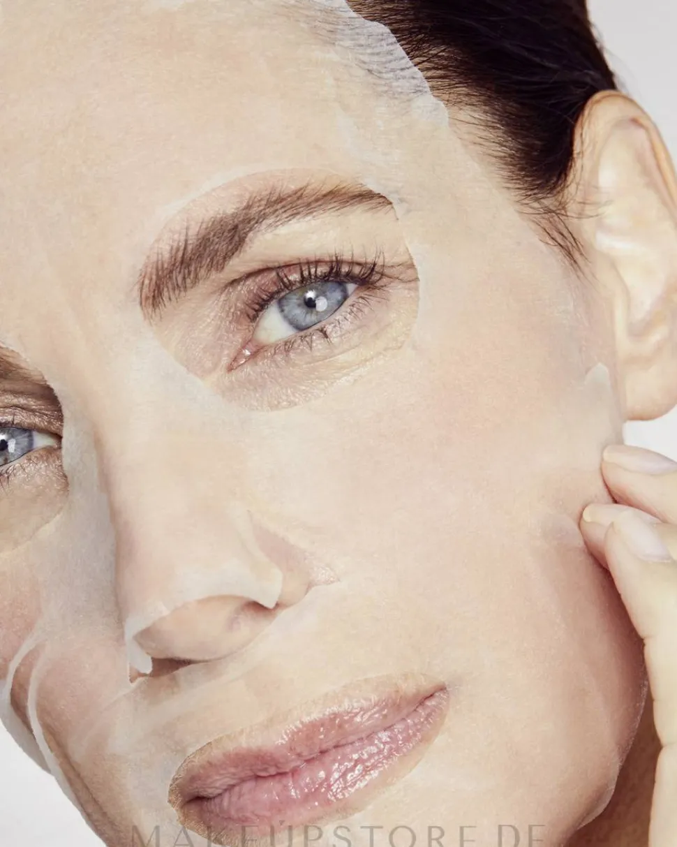 Tuchmaske für das Gesicht mit Hyaluron und Collagen